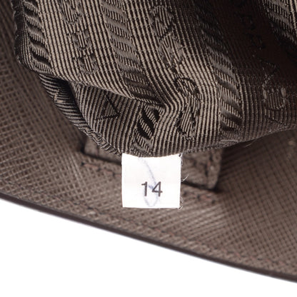 Prada Saffiano Lux Large Tote Grafite 9 of 10