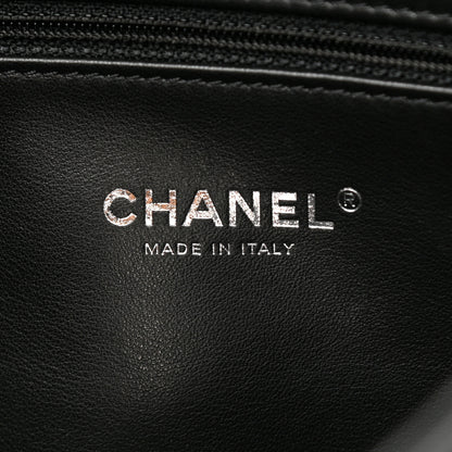 Chanel Lambskin Chain Rows Quilted Chain Hobo Black 6 of 11