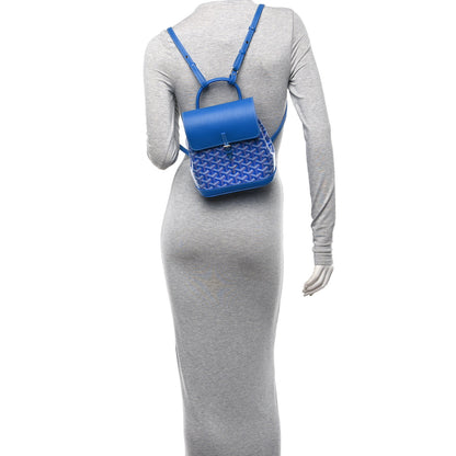 Goyard Goyardine Calfskin Mini Alpin Backpack Sky Blue 2 of 10