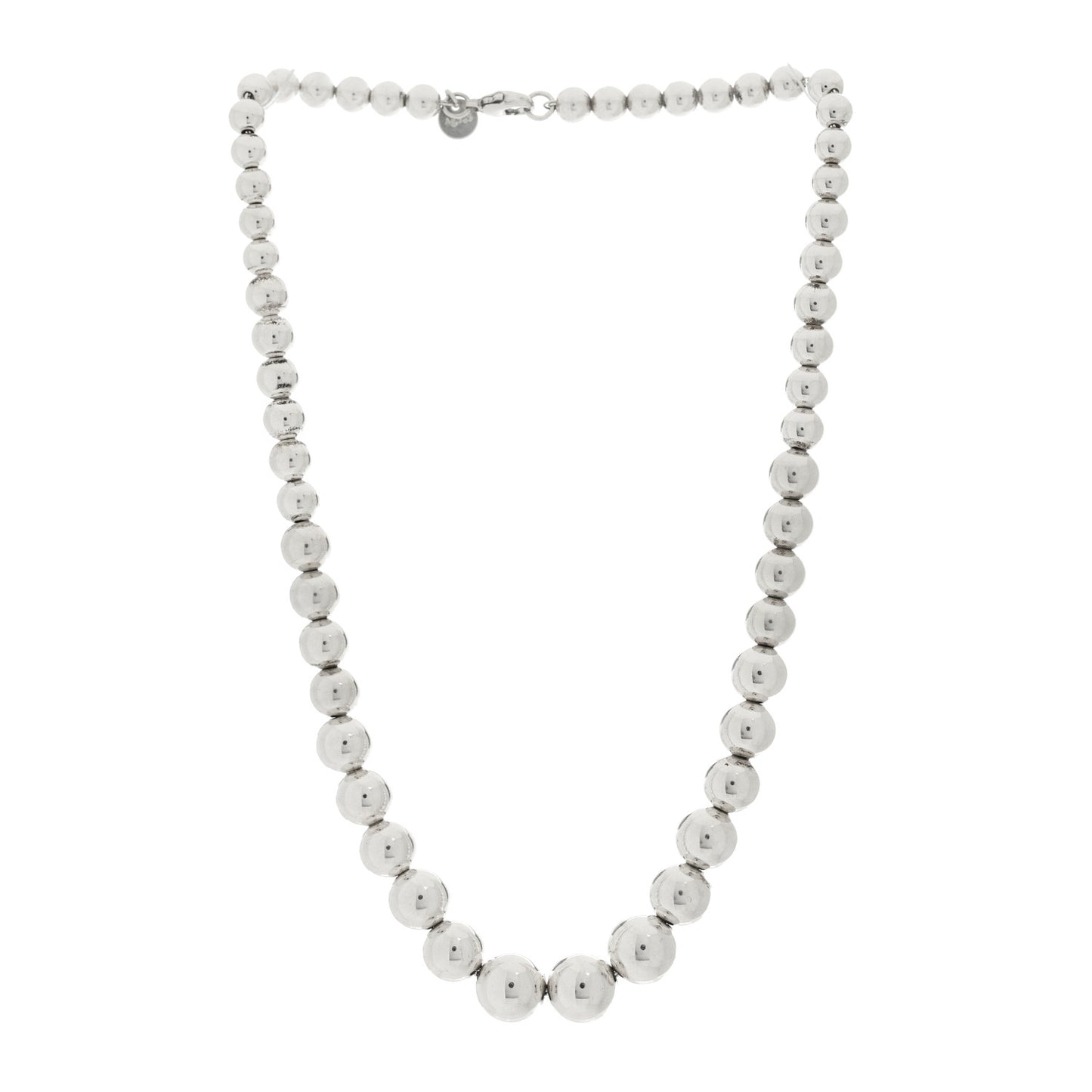 Sterling Silver HardWear Graduated Ball Necklace