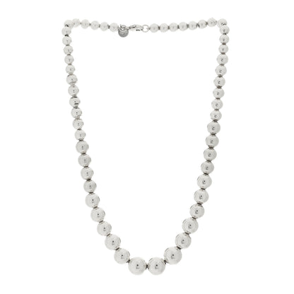 Tiffany Sterling Silver HardWear Graduated Ball Necklace 3 of 6