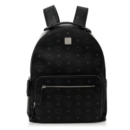 MCM Visetos Medium Stark Backpack Black 1 of 10