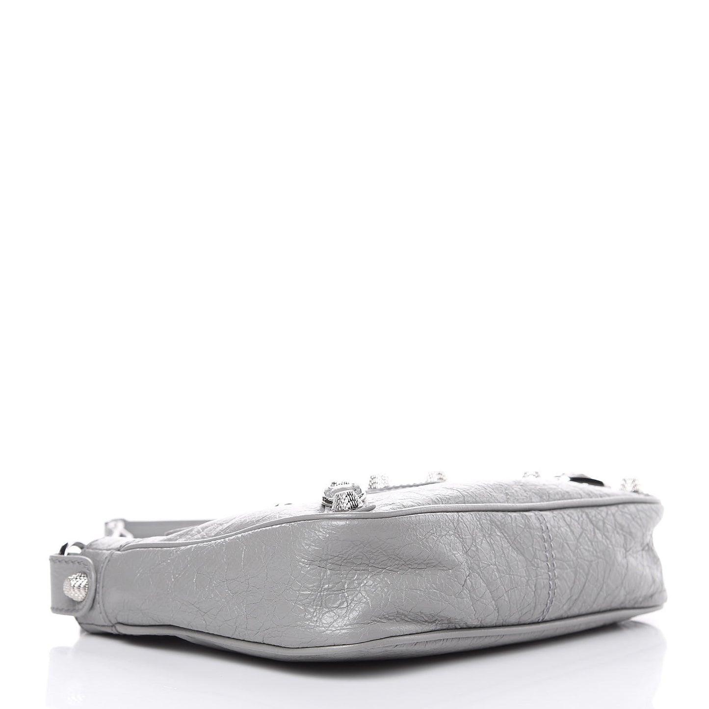 Agneau Giant 12 Silver Hardware Hip Gris Haussmannien