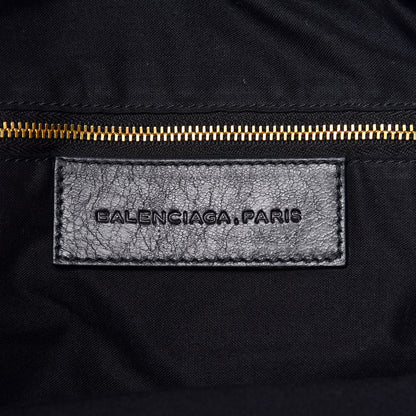 Balenciaga Agneau Giant 21 Gold Hardware Pompon Black 6 of 10