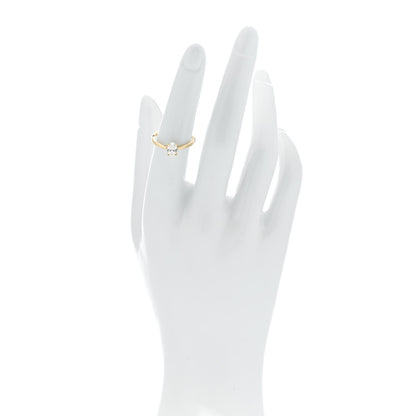 Parker & West by FASHIONPHILE 18K Yellow Gold Diamond .51ct Oval Cut Solitaire Engagement Ring  52 6 2 of 9