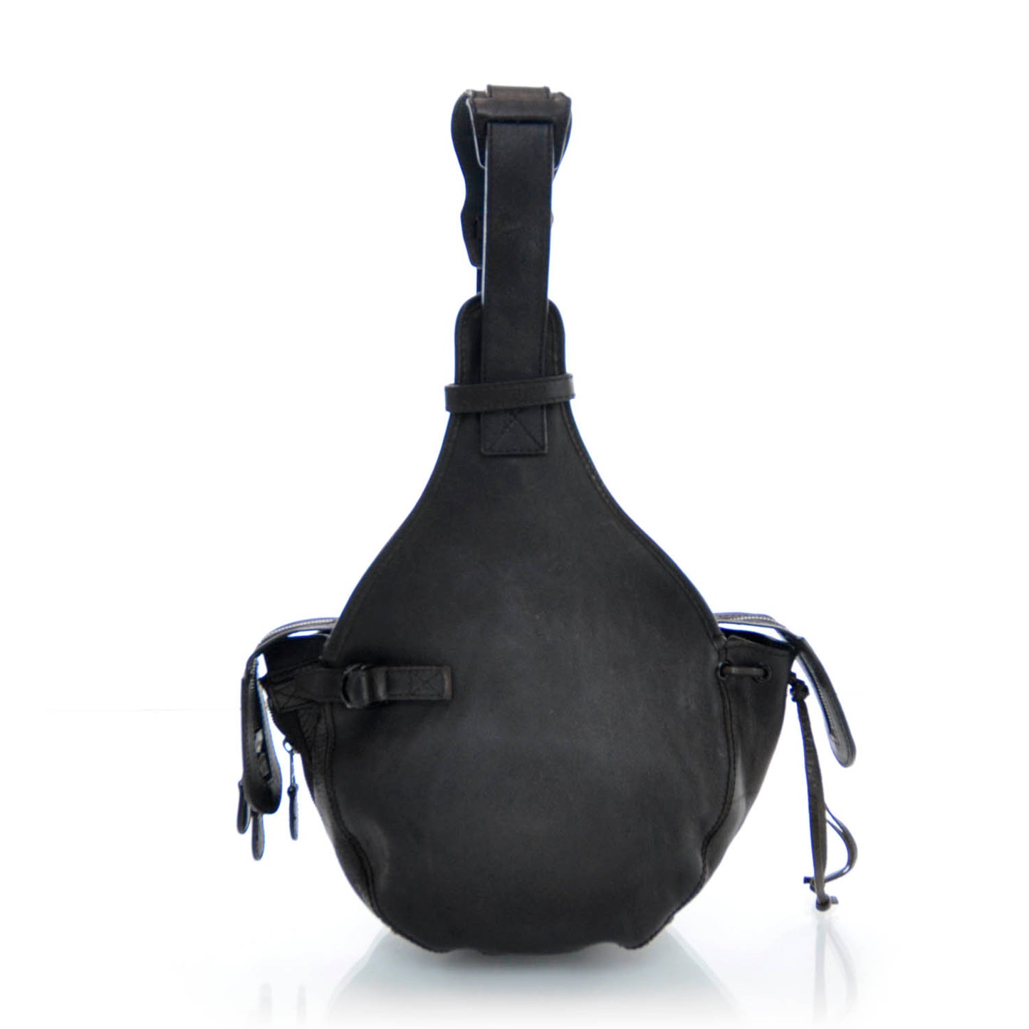 Leather Aviator Helmet Bag Marron