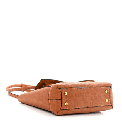 Bottega Veneta Grainy Calfskin Small Arco Wood 4 of 10