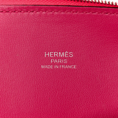 Hermes Chevre Mysore Mini 1923 Bolide Rose D'Ete Rose Shocking 6 of 11