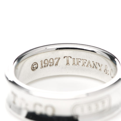 Tiffany Sterling Silver 1837 Band Ring 59 8.75 4 of 6