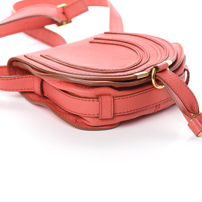 Chloe Calfskin Mini Marcie Round Crossbody Bag Paradise Pink 6 of 7