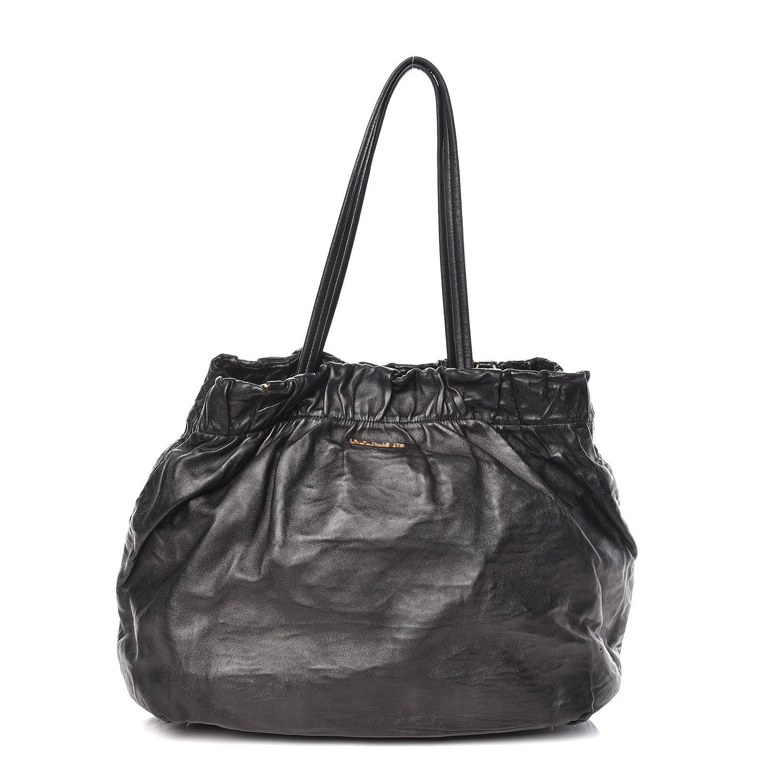 Prada Nappa Antique Tote Black 1 of 9
