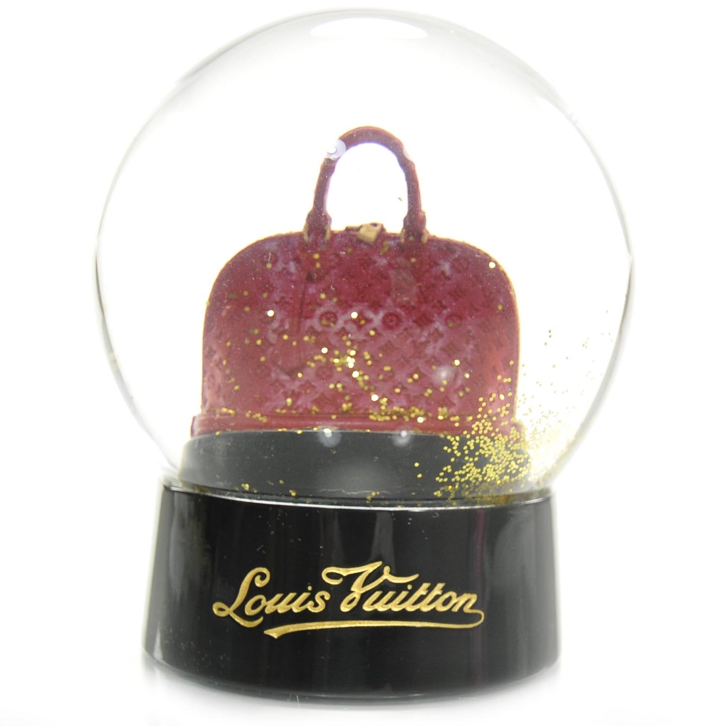 Alma Snow Globe Boule A Neige Rouge