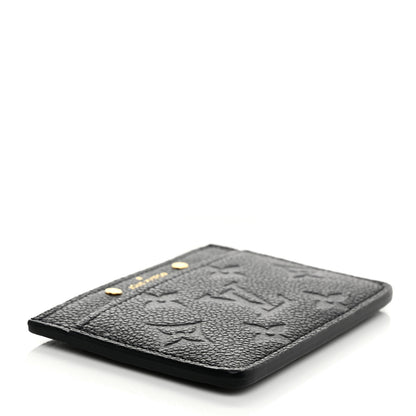 Louis Vuitton Empreinte Card Holder Black 4 of 6