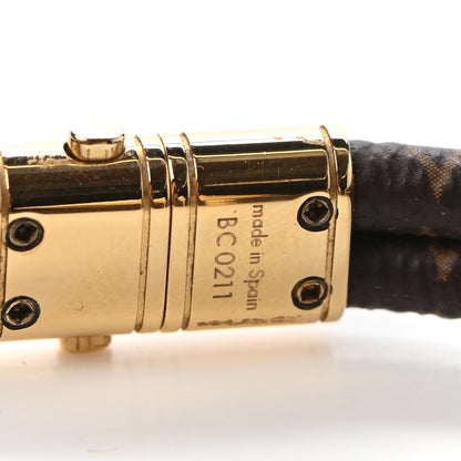 Louis Vuitton Monogram Keep It Twice Bracelet 17 5 of 6
