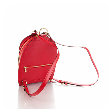 Louis Vuitton Epi Mabillon Backpack Castillan Red 3 of 7