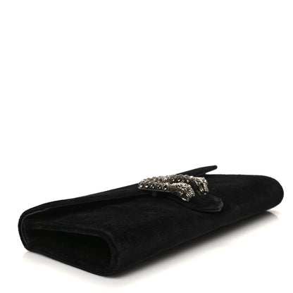 Gucci Velvet Dionysus Clutch Black 4 of 9