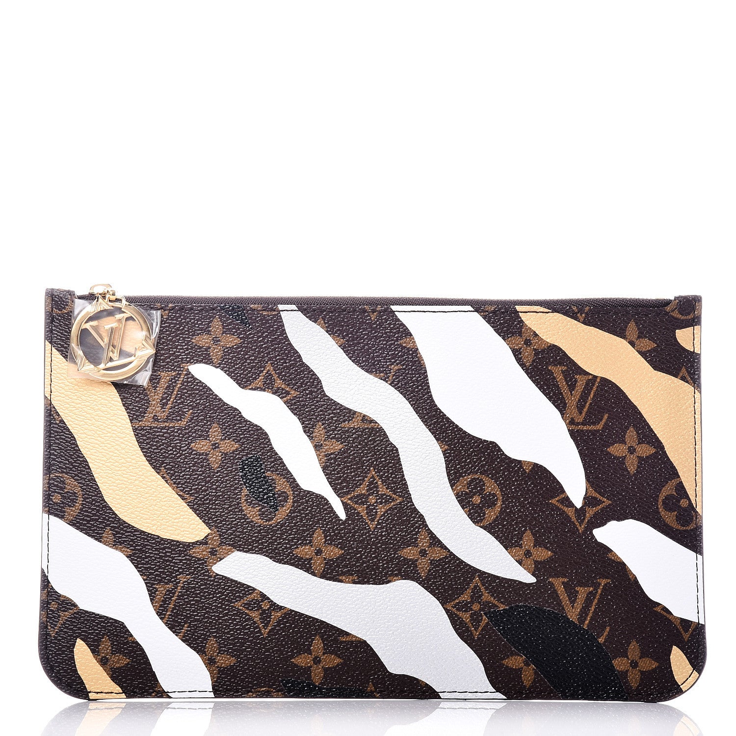 Louis Vuitton X LOL Monogram Neverfull MM GM Pochette Gold Silver 1 of 7