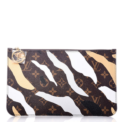 Louis Vuitton X LOL Monogram Neverfull MM GM Pochette Gold Silver 1 of 7
