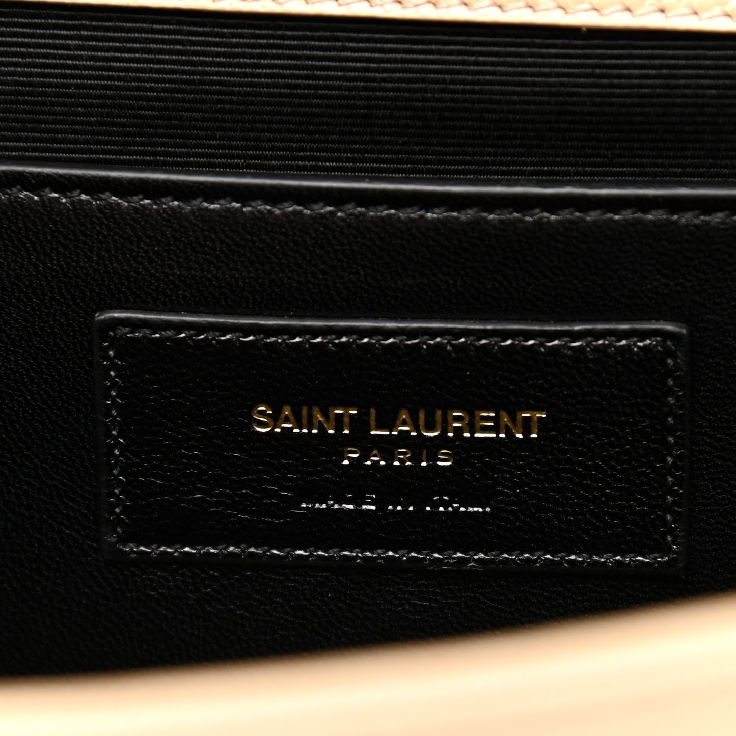 Grain De Poudre Classic Monogram Cassandre Clutch Nude