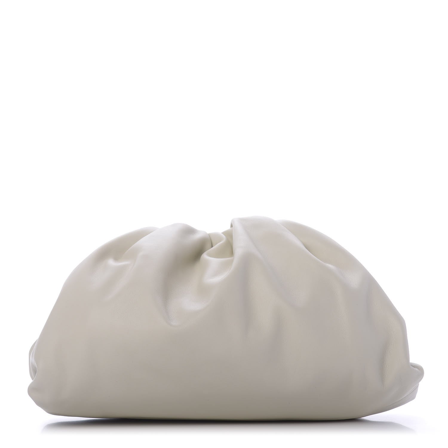 Bottega Veneta Smooth Butter Calf The Pouch Oversized Clutch Plaster 1 of 8