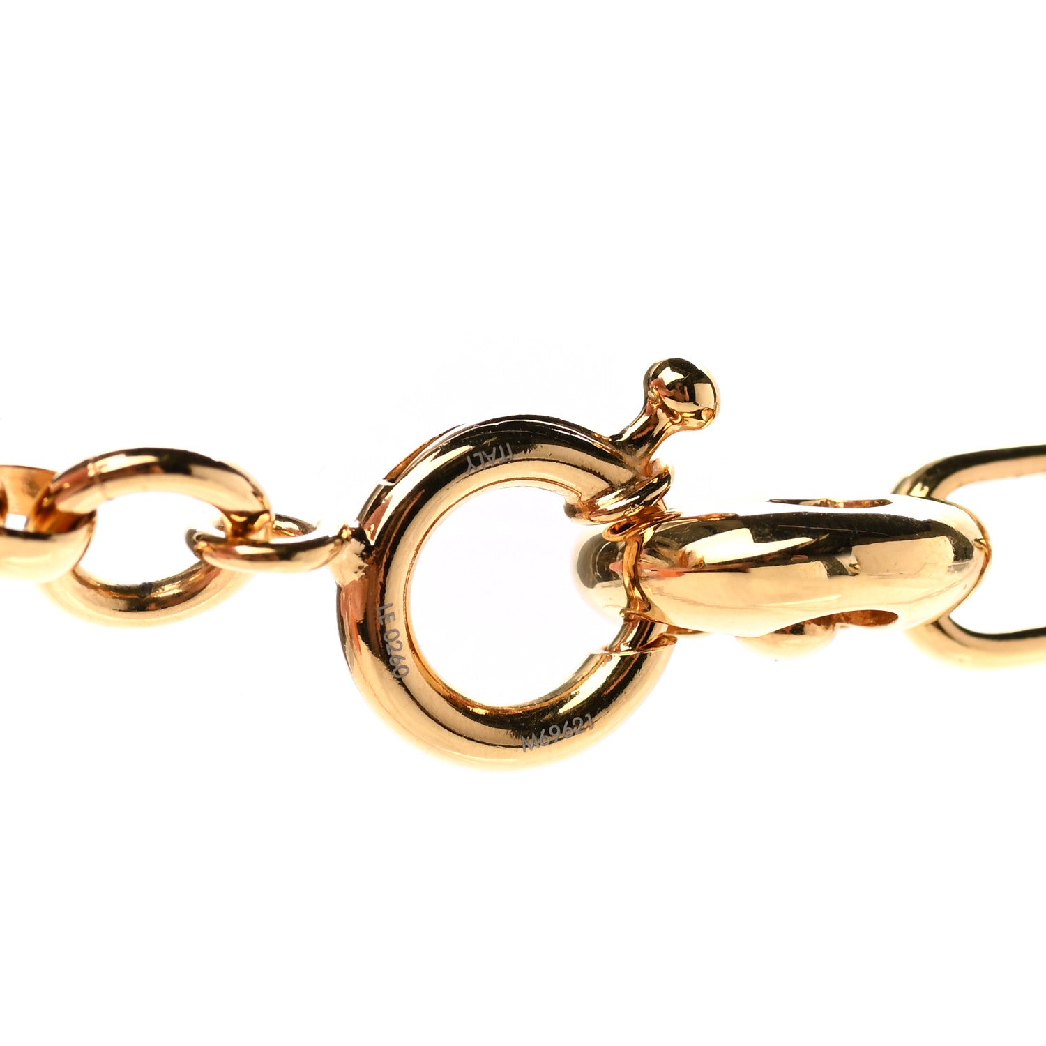 Louis Vuitton Metal Crazy In Lock Choker Necklace Gold 5 of 7
