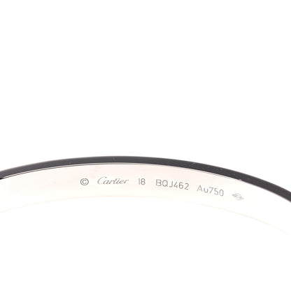 Cartier 18K White Gold LOVE Bracelet 18 5 of 8