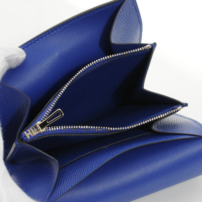 Hermes Epsom Constance Wallet Bleu Electrique 8 of 8
