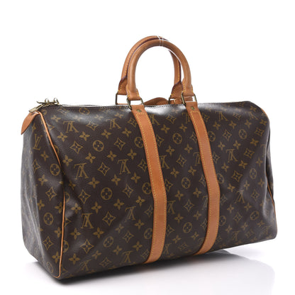 Louis Vuitton Monogram Keepall 45 2 of 9