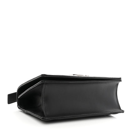 Christian Dior Lambskin Maxi Cannage 30 Montaigne Chain Top Handle Bag Black 4 of 7