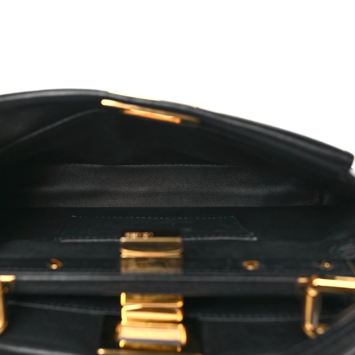Nappa Mini Peekaboo Iconic Satchel Black