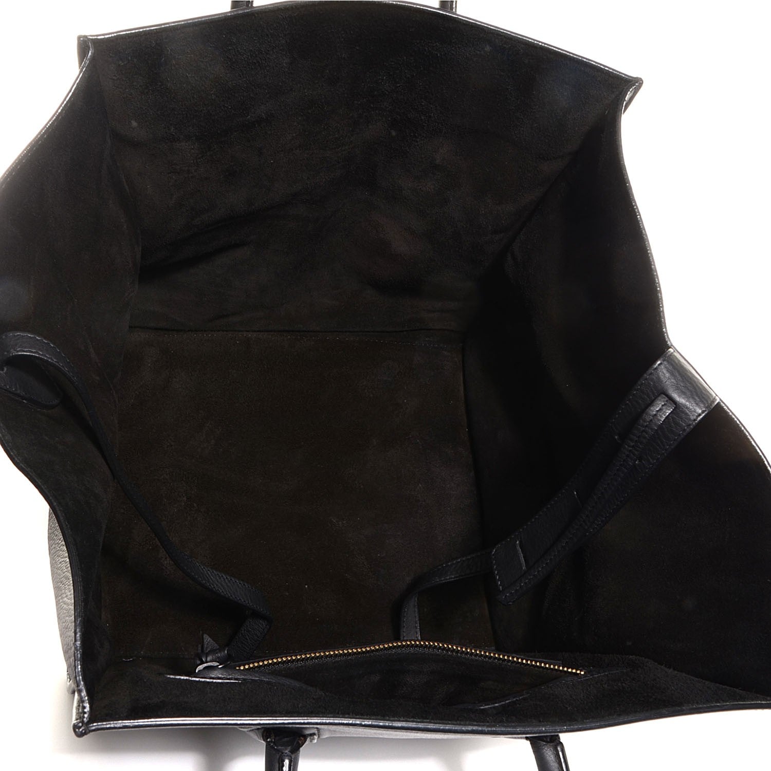 Celine Supple Calfskin Medium Phantom Luggage Black 5 of 8