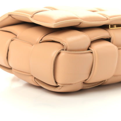 Bottega Veneta Nappa Maxi Intreccio Padded Cassette Crossbody Bag Almond 9 of 12