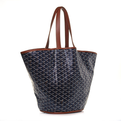 Goyard Goyardine Reversible Belharra Navy Gold 3 of 15