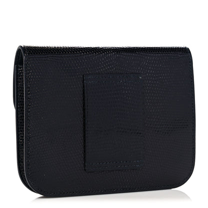 Hermes Lizard Constance Slim Wallet Black 4 of 8