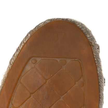 Chanel Lambskin CC Espadrilles 37 Black 7 of 12