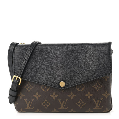 Louis Vuitton Monogram Twice Pochette Black 1 of 12