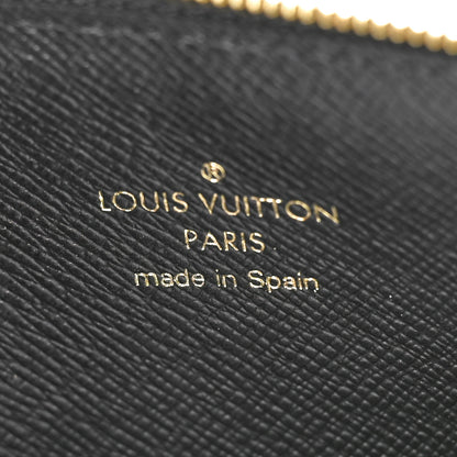 Louis Vuitton Monogram Slim Purse Black 6 of 7
