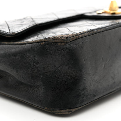 Chanel Lambskin Quilted Medium Double Flap Black 10 of 24