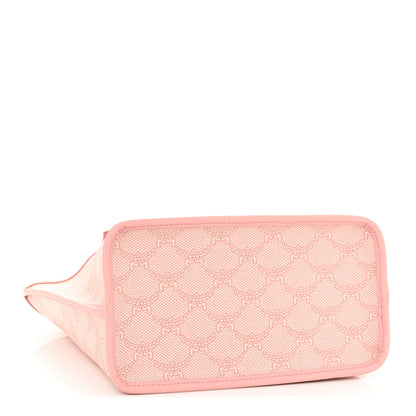MCM Lauretos Nappa MIni Himmel Shopper Tote Silver Pink 4 of 11