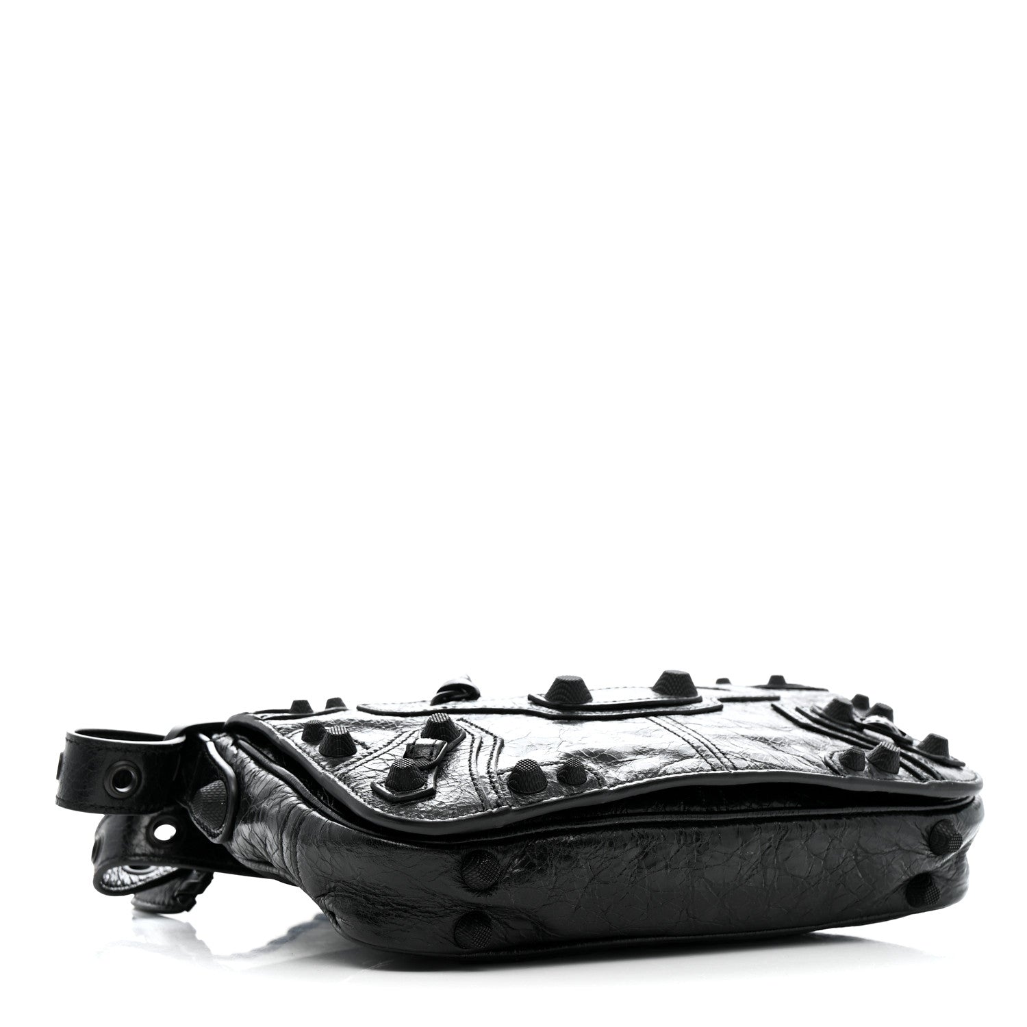 Balenciaga Agneau Arena XS Le Cagole Flap Bag Black 5 of 11