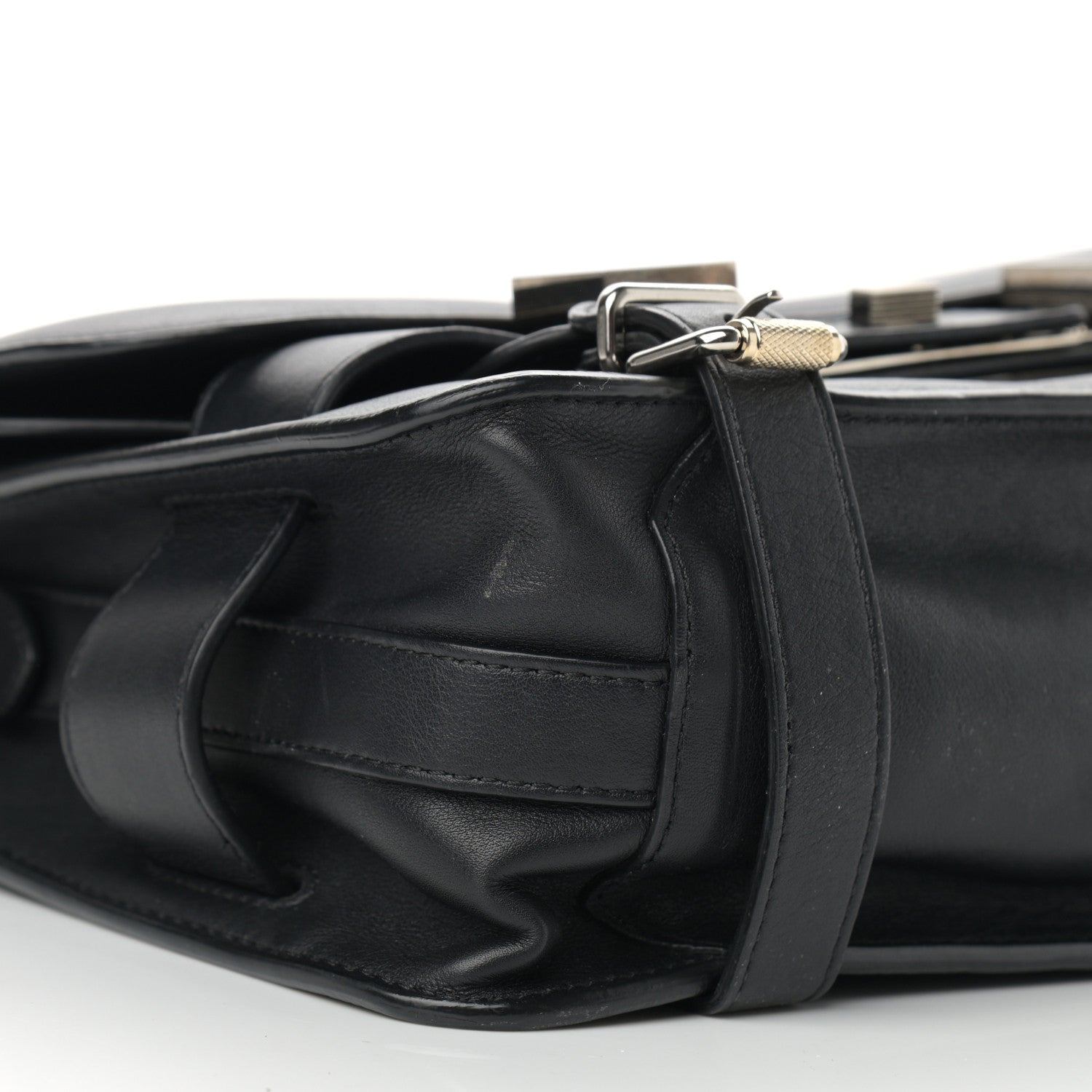 Proenza Schouler Calfskin PS11 Classic Shoulder Bag Black 9 of 15
