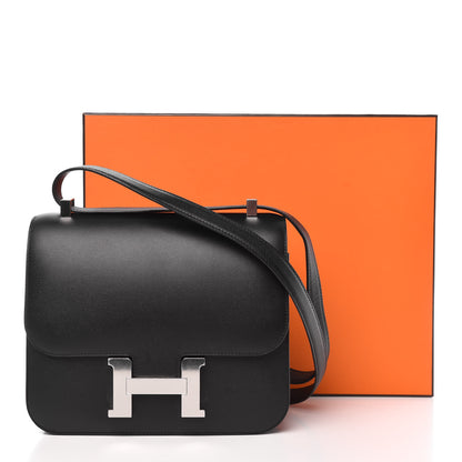Hermes Grained Monsieur Constance 24 Black 29 of 29