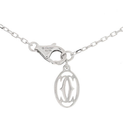 Cartier 18K White Gold Diamond SM D'Amour Pendant Necklace 3 of 3