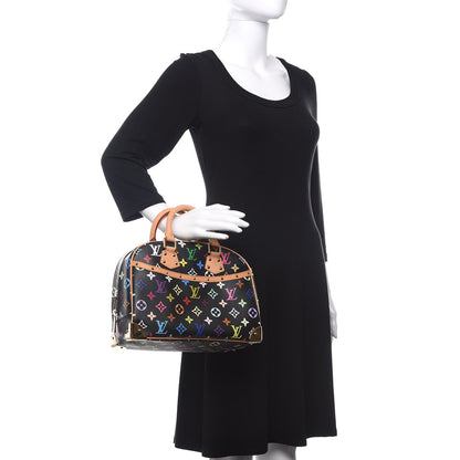 Louis Vuitton Monogram Multicolor Trouville Black 2 of 10
