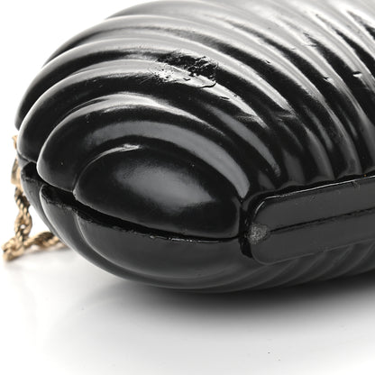 Chanel Vinyl Saint Tropez Evening Clutch Black 7 of 10