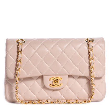 Chanel Lambskin Small Double Flap Light Pink 1 of 10
