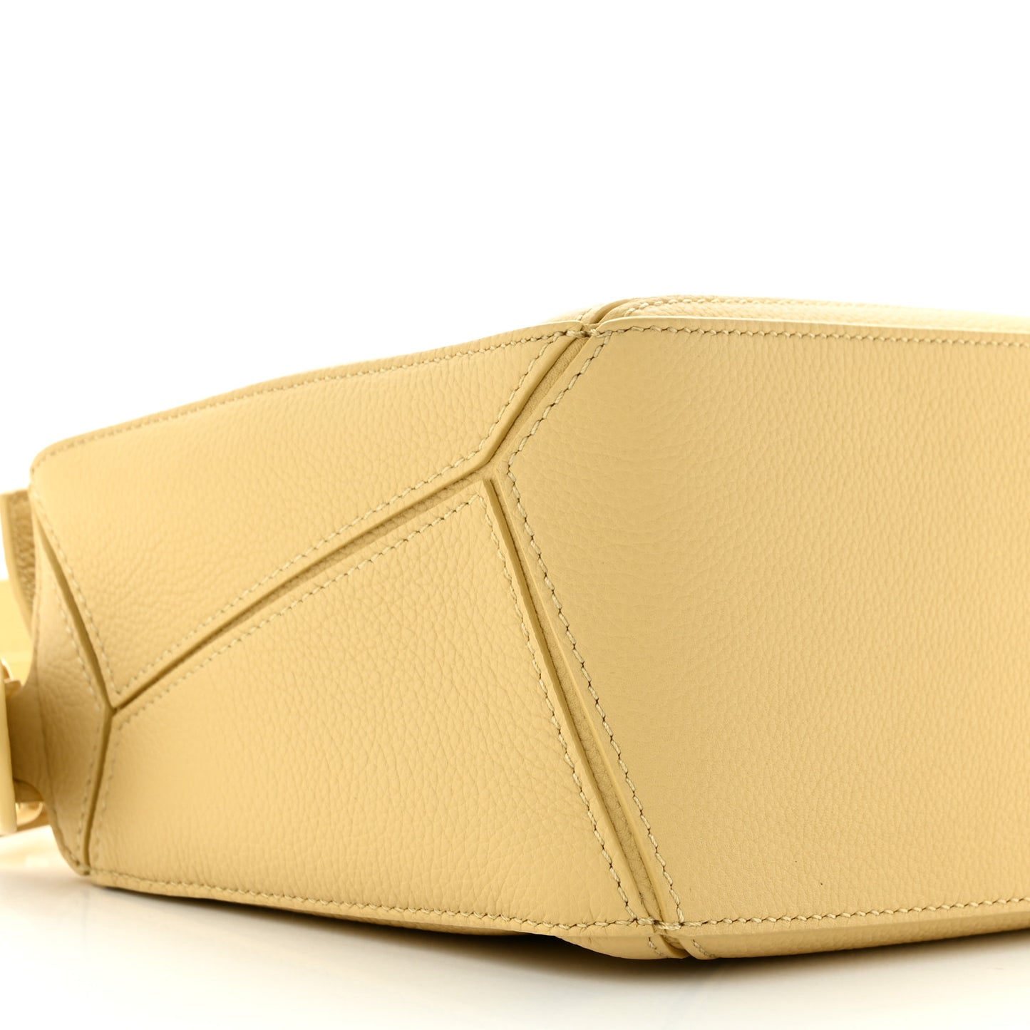Calfskin Small Puzzle Bag Dark Butter