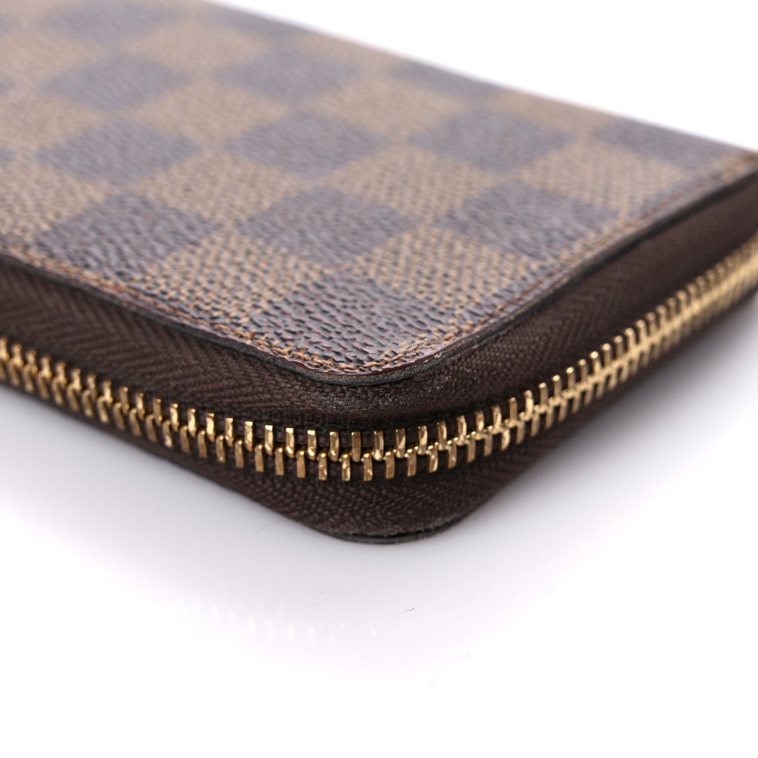Louis Vuitton Damier Ebene Clemence Wallet Cherry 8 of 19