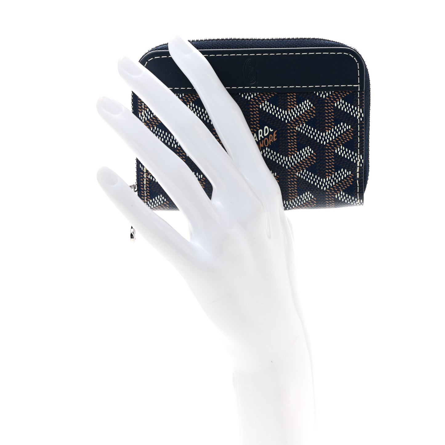 Goyardine Matignon PM Wallet Navy