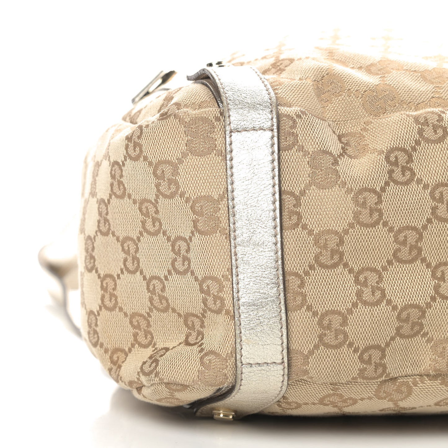 Monogram Medium Abbey Shoulder Bag Gold
